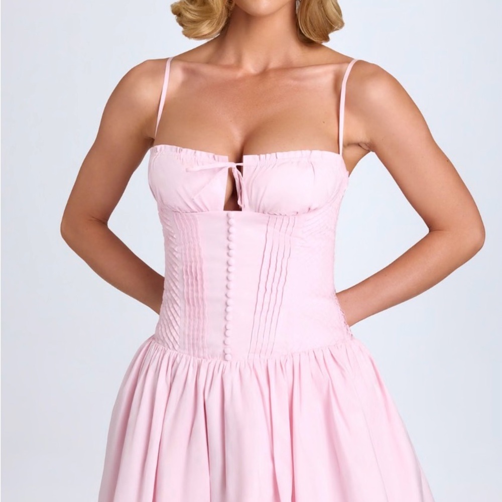 Oh Polly Light Pink Mini Dress